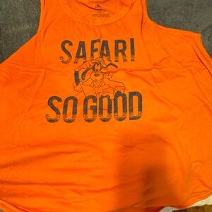 Disney Vibrant Orange Tank Top